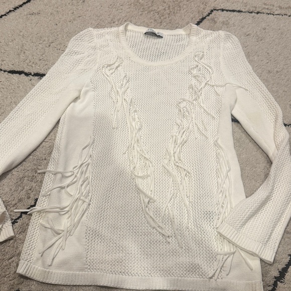 sandro 2 fringe Knit Sweater - Picture 3 of 5